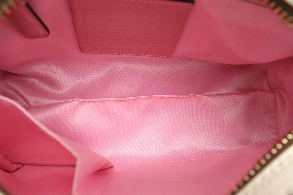 楽天市場】【バッグ】COACH コーチ ヘリテージ ストライプ スモール