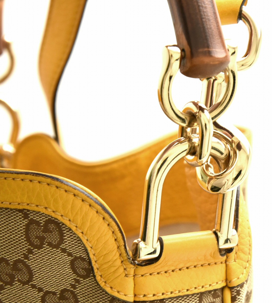 楽天市場】【バッグ】GUCCI グッチ GGキャンバス バンブー