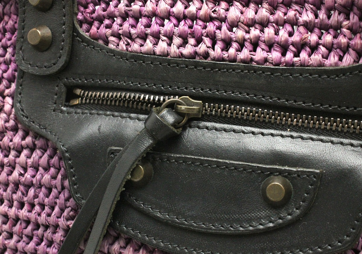 楽天市場】【バッグ】BALENCIAGA バレンシアガ ストローバッグ かご