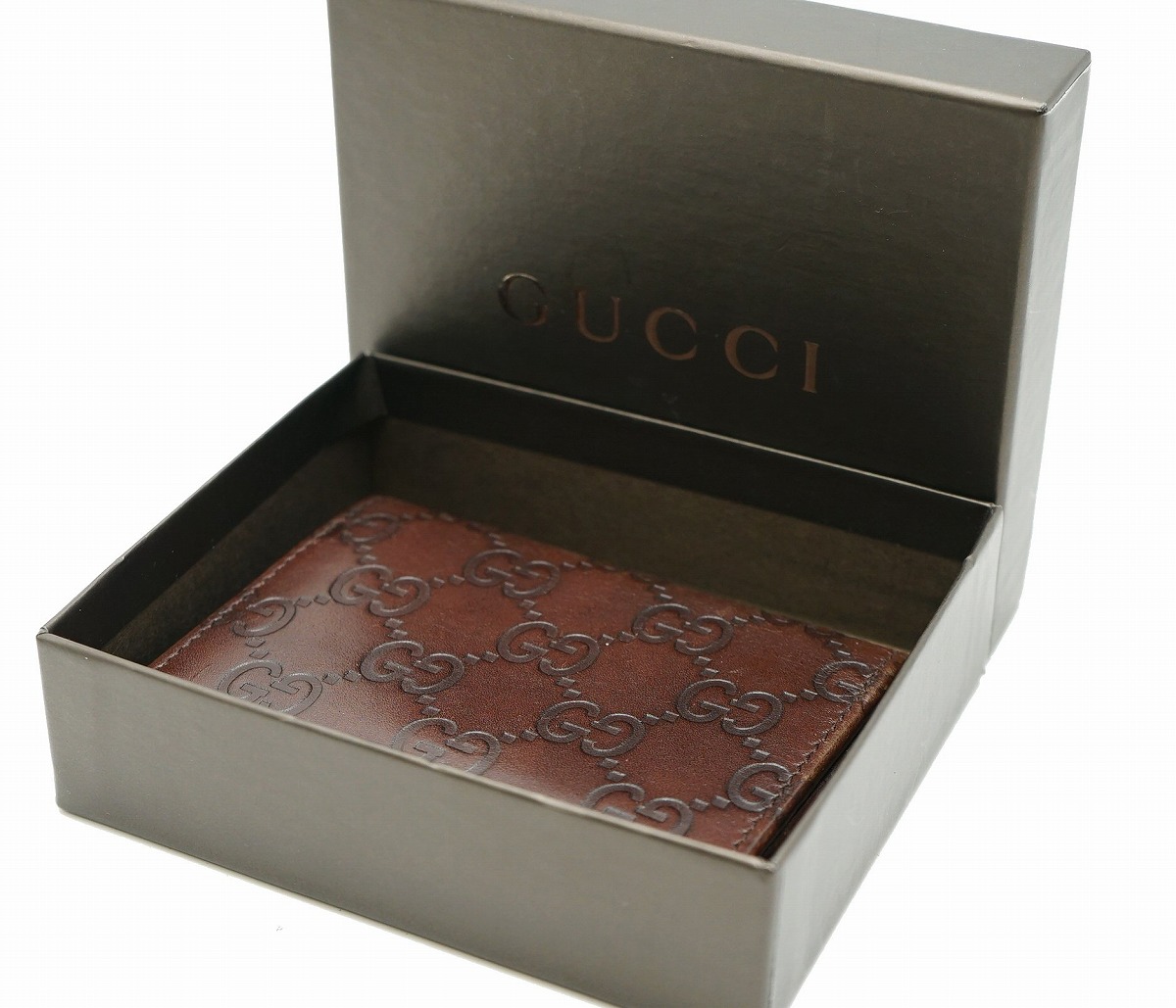 楽天市場】GUCCI グッチ グッチシマ GG柄 レザー カードケース パス