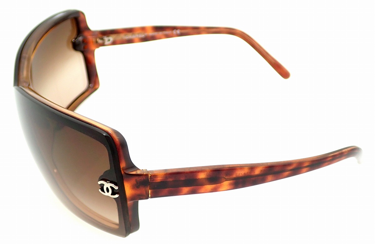 楽天市場】CHANEL シャネル サングラス ブラウングラデーション