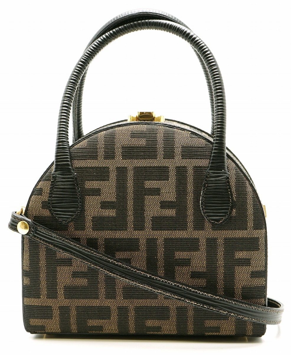 楽天市場】【バッグ】FENDI フェンディ ズッカ柄 ハンドバッグ 2WAY