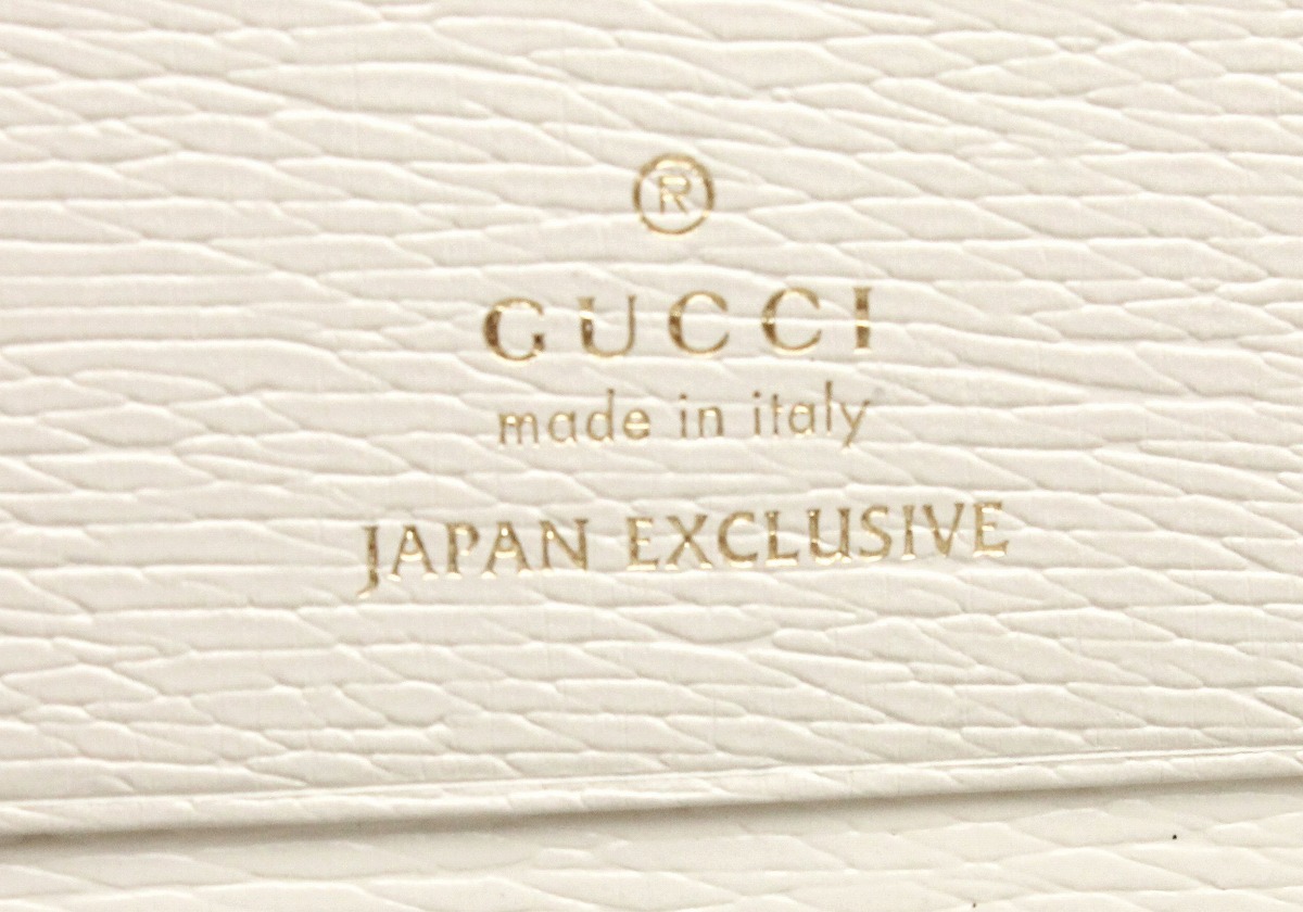 楽天市場】【新品未使用品】GUCCI グッチ カードケース 2つ折り財布