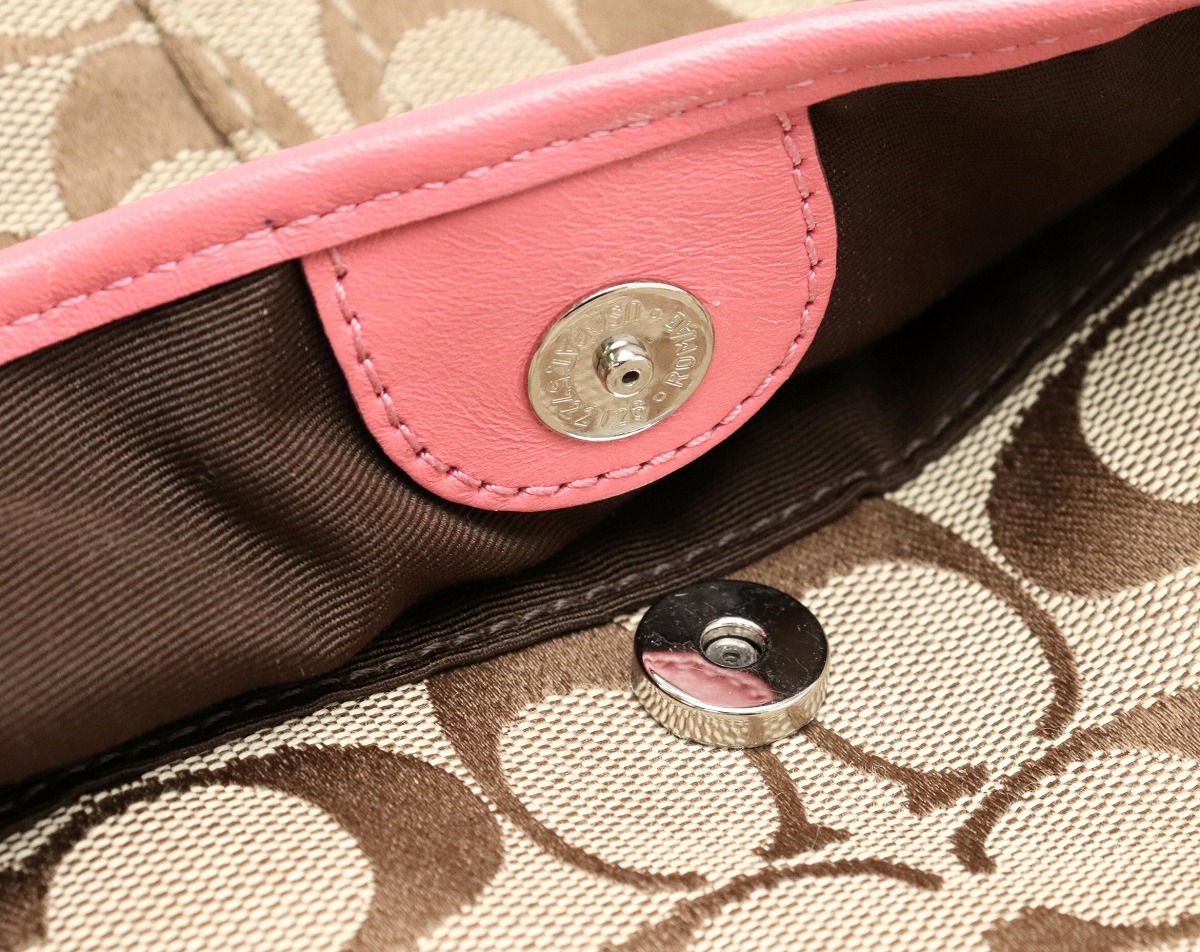 楽天市場】【バッグ】COACH コーチ シグネチャー ショルダーバッグ