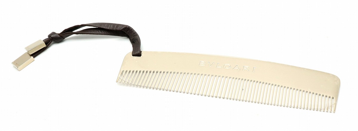 楽天市場】【新品未使用品】BVLGARI ブルガリ ロゴ コーム 櫛 くし