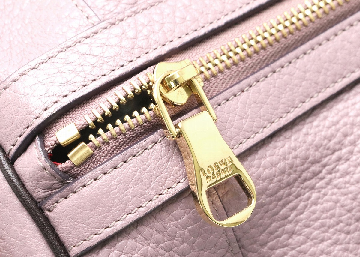 楽天市場】【バッグ】LOEWE ロエベ フスタ35 レザー ハンドバッグ ミニ