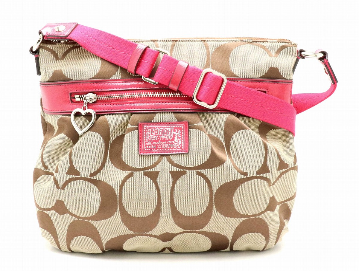 楽天市場】【バッグ】COACH コーチ デイジー ポピー シグネチャー