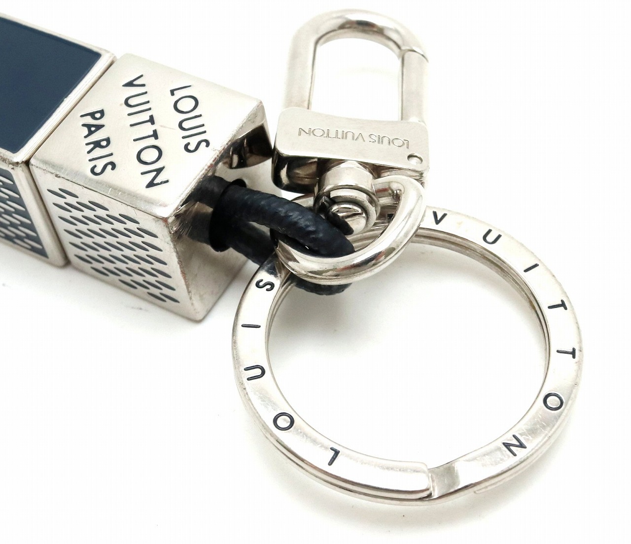 楽天市場】LOUIS VUITTON ルイ ヴィトン ダミエ ダイス キーホルダー