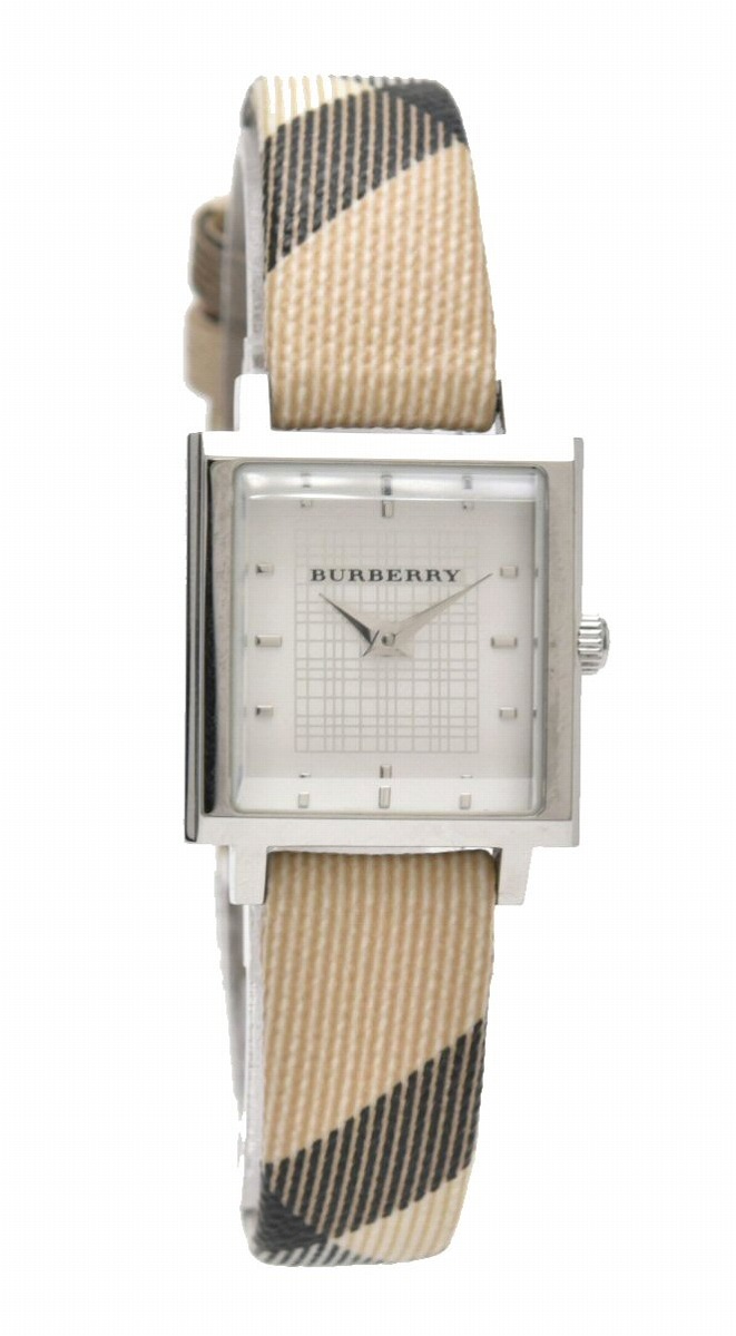楽天市場】【ウォッチ】BURBERRY バーバリー ホワイト文字盤 チェック