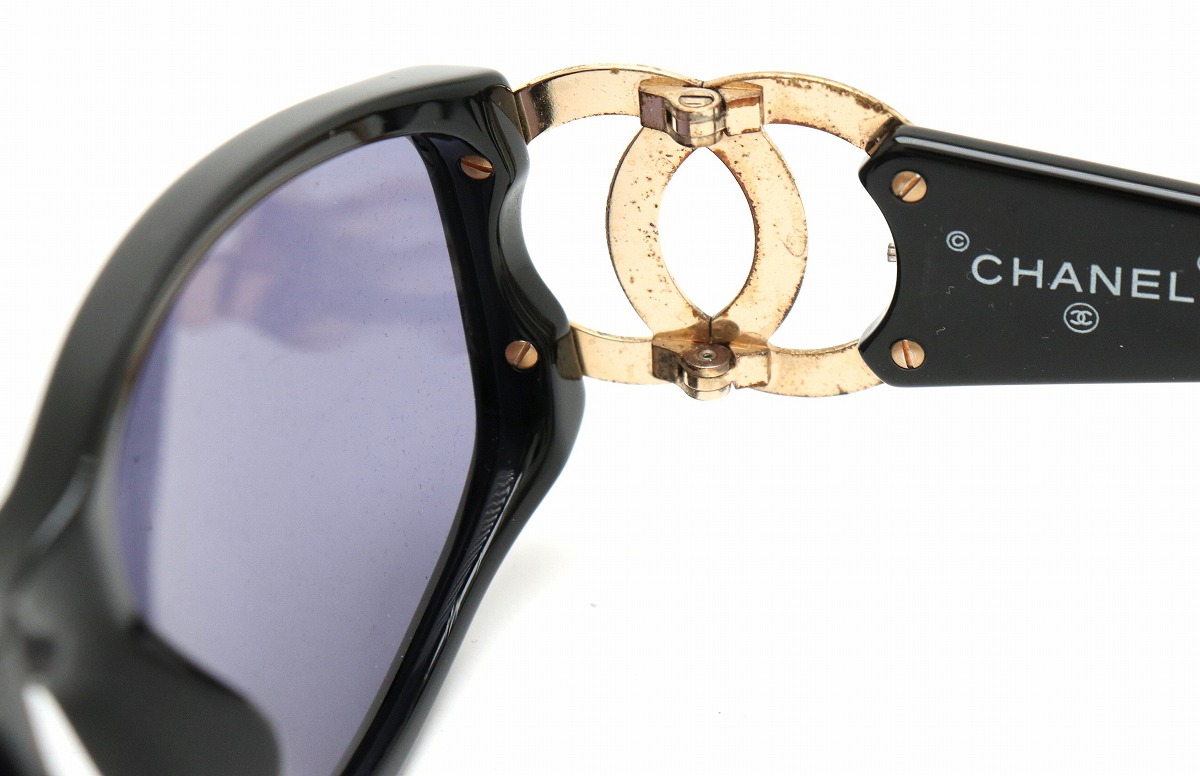 楽天市場】CHANEL シャネル サングラス ココマーク スモーク 黒