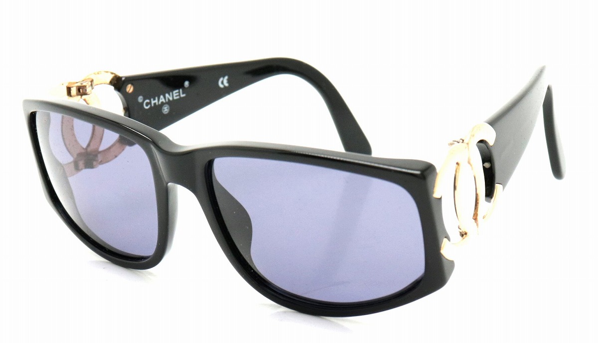 楽天市場】CHANEL シャネル サングラス ココマーク スモーク 黒
