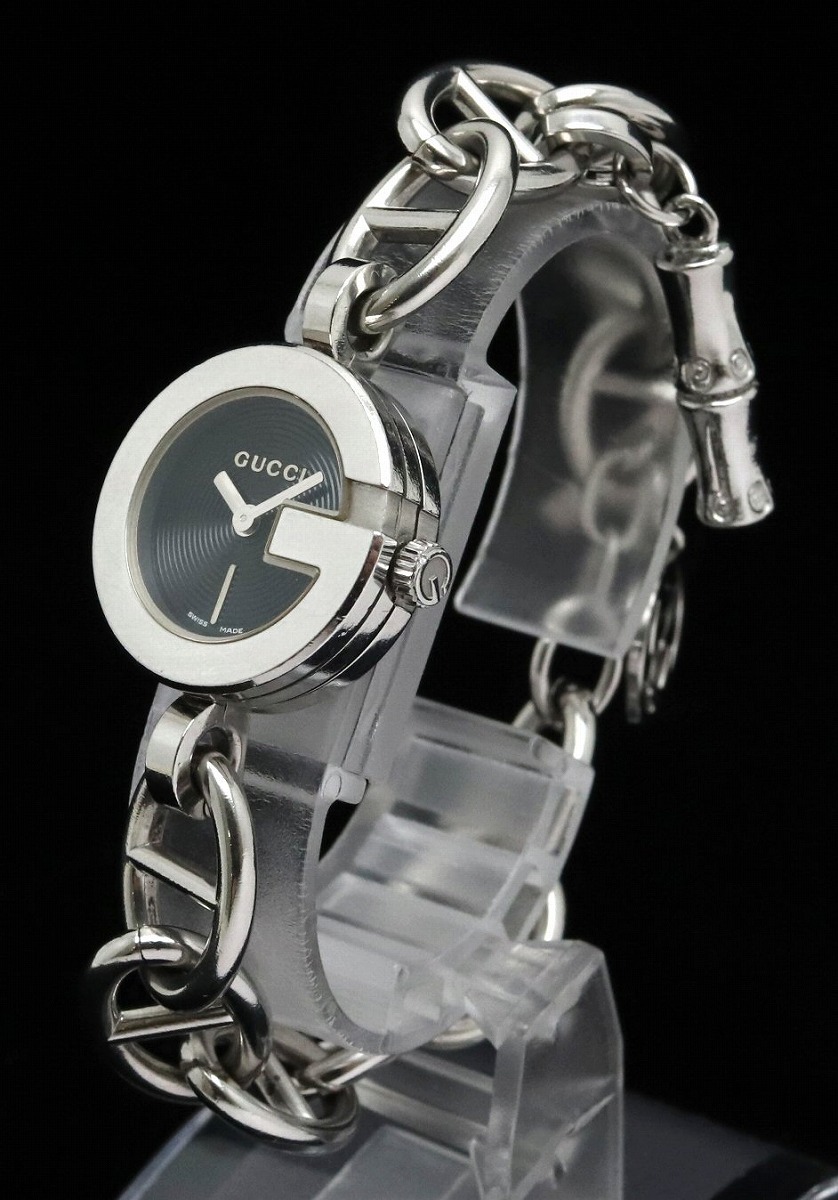 楽天市場】【ウォッチ】GUCCI グッチ Gロゴ チェーンブレス チャーム付
