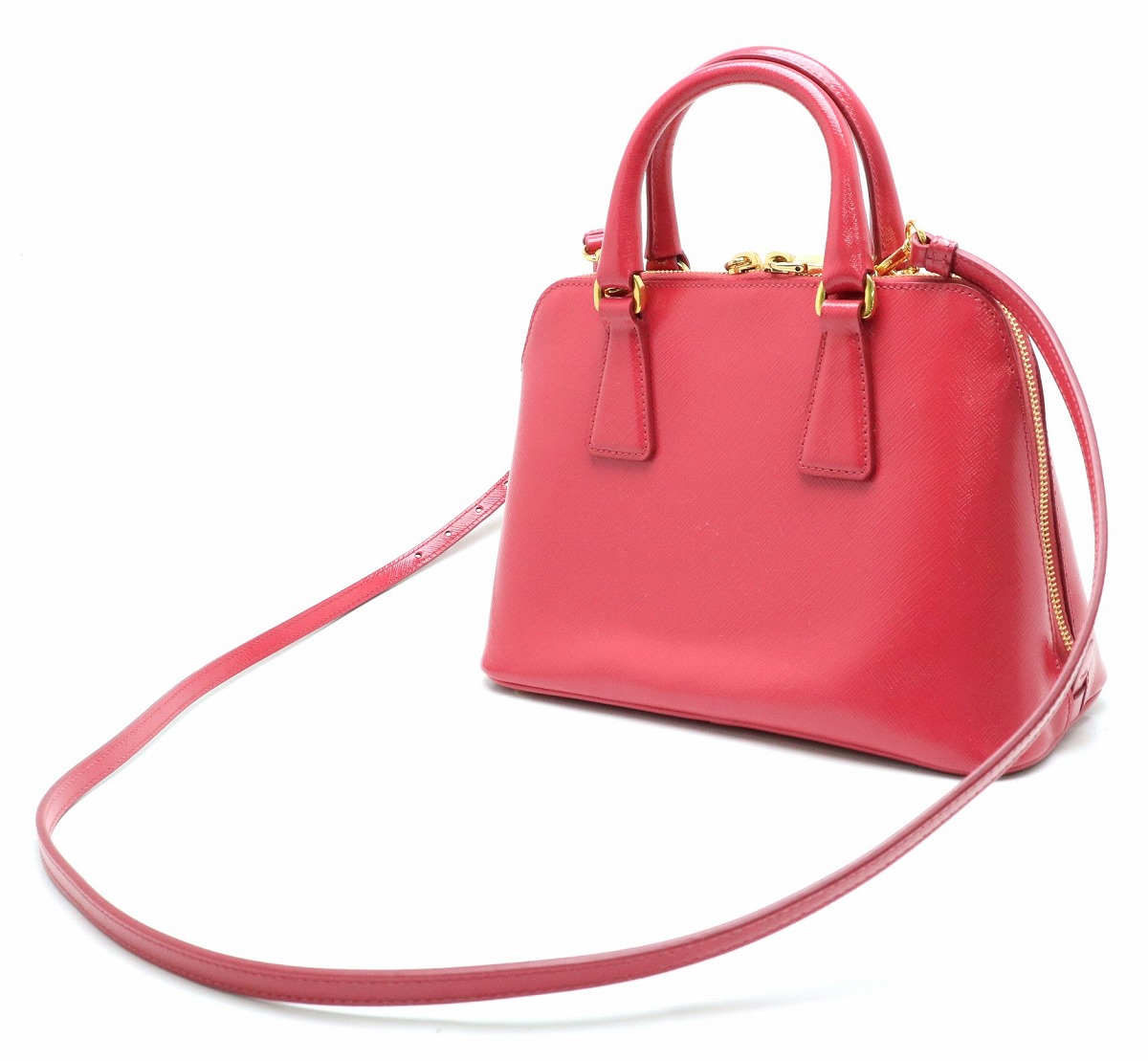 楽天市場】【バッグ】PRADA プラダ サフィアーノ ハンドバッグ 2WAY