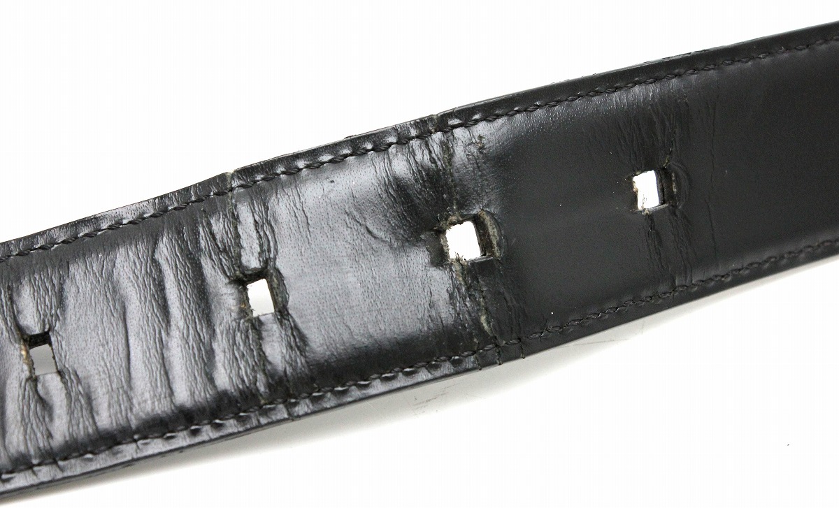 楽天市場】BVLGARI ブルガリ ベルト メンズ レザー 黒 ブラック