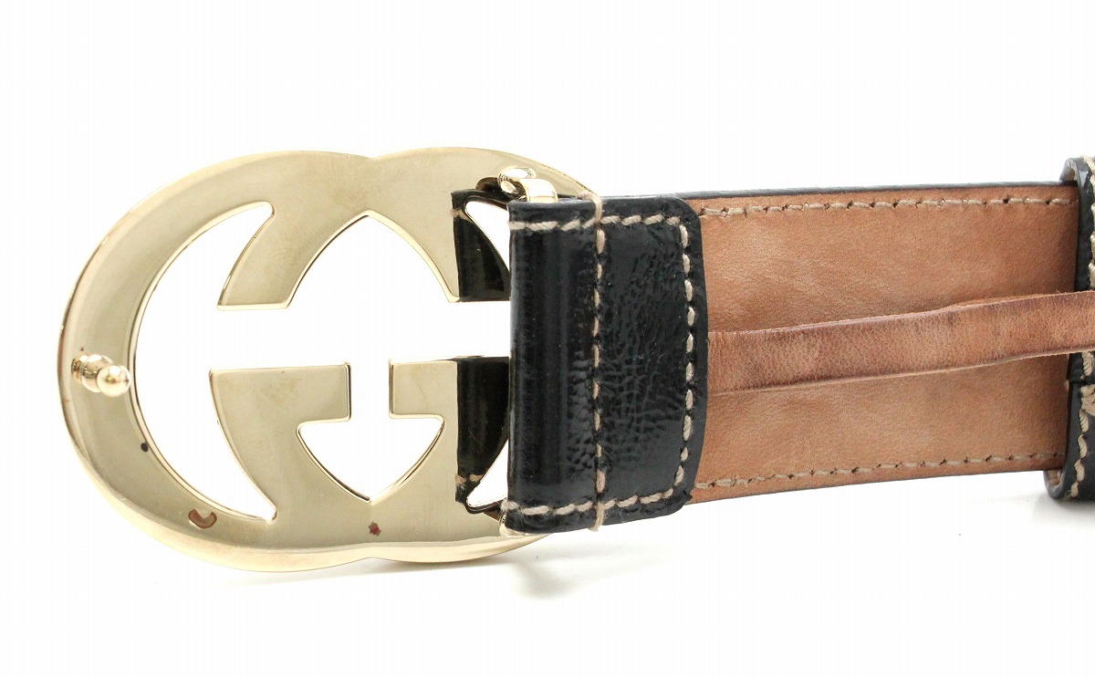楽天市場】GUCCI グッチ グッチシマ GG インターロッキング Gバックル