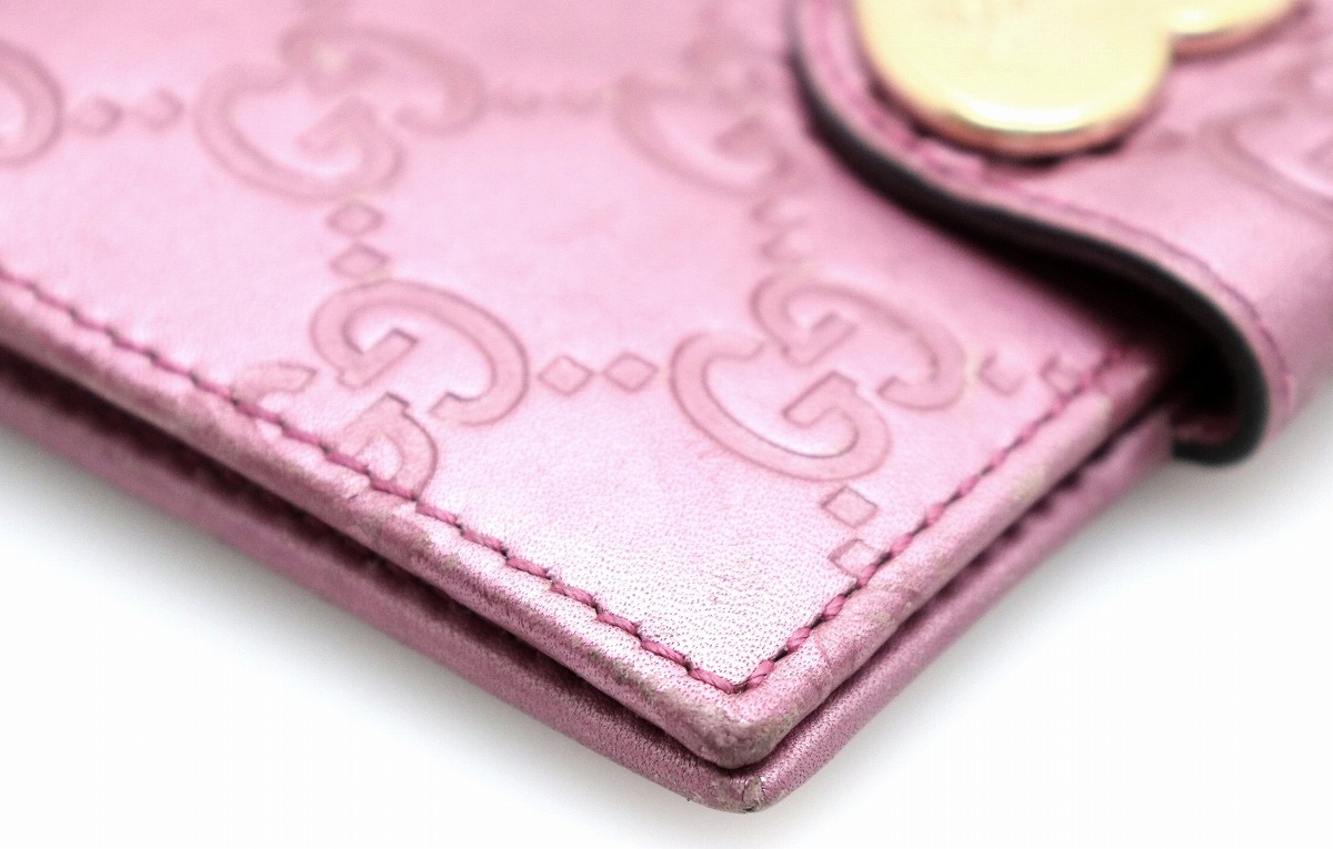 楽天市場】GUCCI グッチ グッチシマ レザー ハート カードケース パス