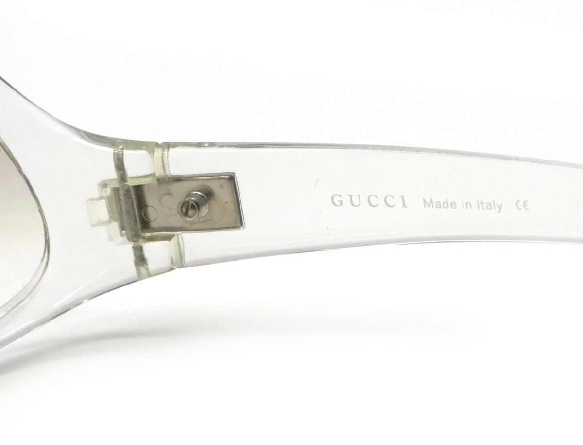 楽天市場】GUCCI グッチ サングラス スモークグラデーション クリア 67