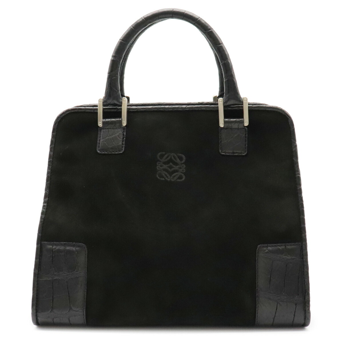 楽天市場】【バッグ】LOEWE ロエベ アナグラム ハンドバッグ スエード