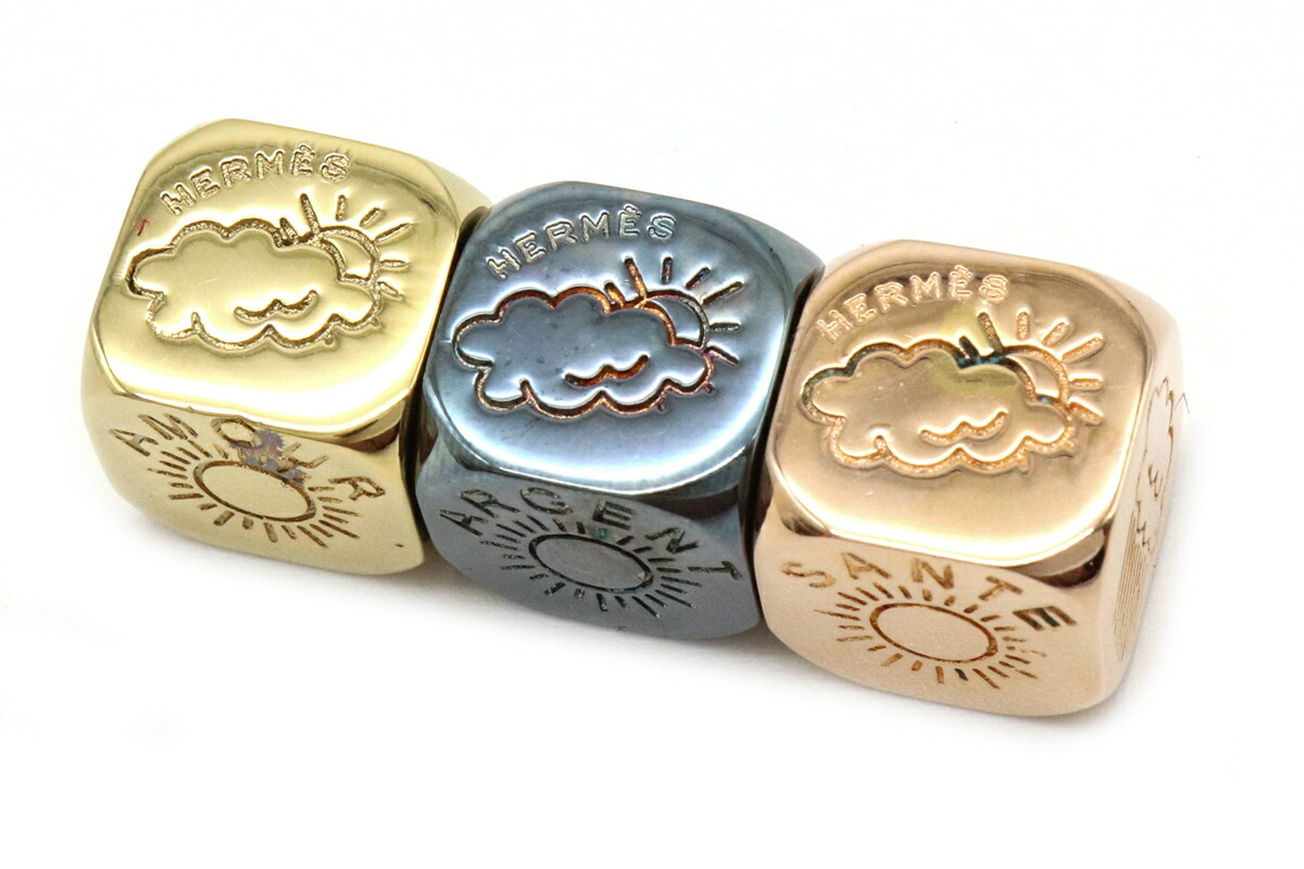 楽天市場】HERMES エルメス フォルチュナ ダイス サイコロ キューブ