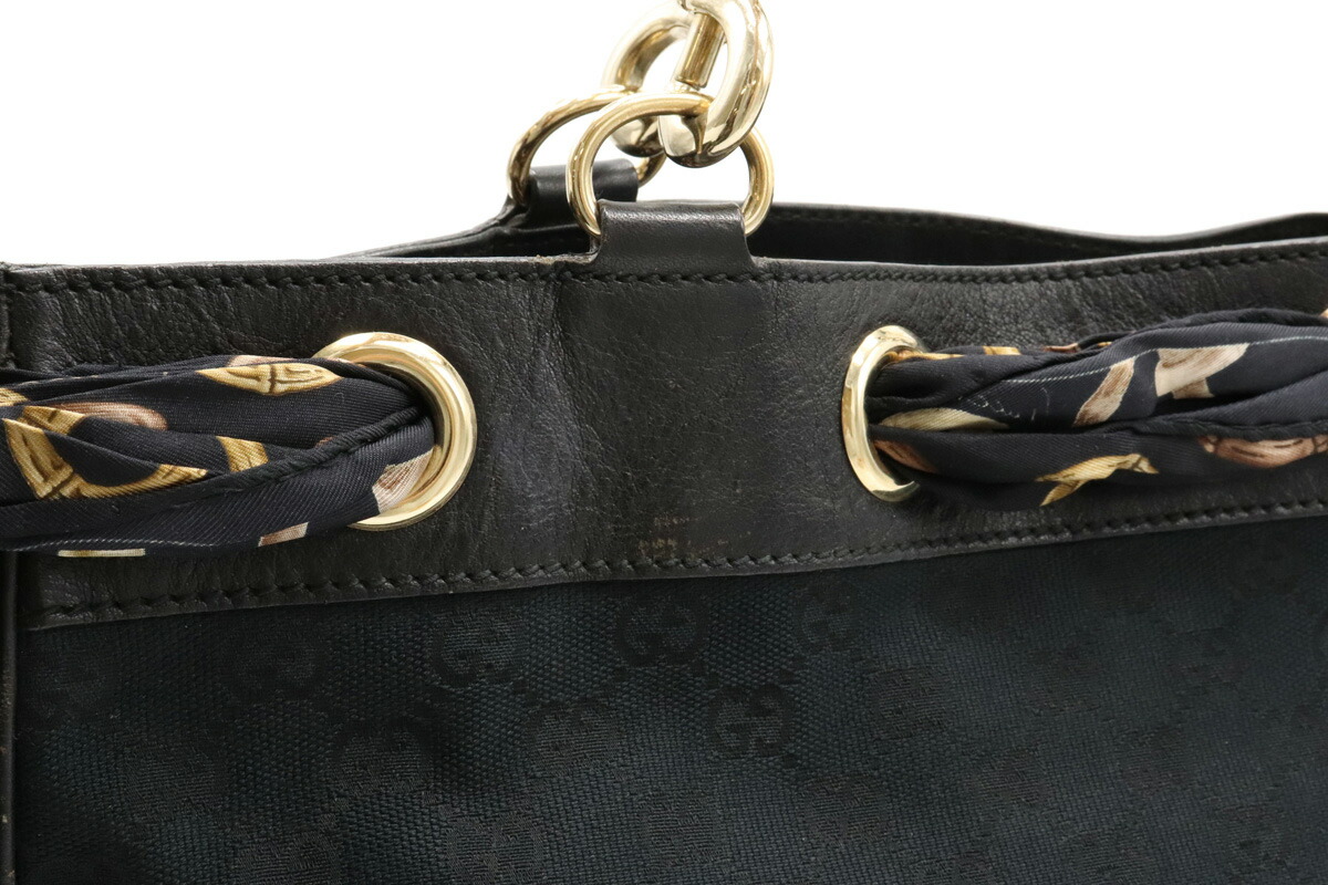 楽天市場】【バッグ】GUCCI グッチ GGキャンバス スカーフ付き トート