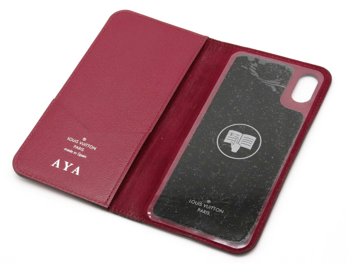 ルイヴィトン iPhoneⅩ FOLIO EPI ルイヴィトン iPhoneⅩ FOLIO EPI