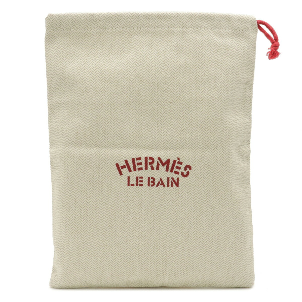 楽天市場】【バッグ】HERMES エルメス LE BAIN ルバン ノベルティ 巾着