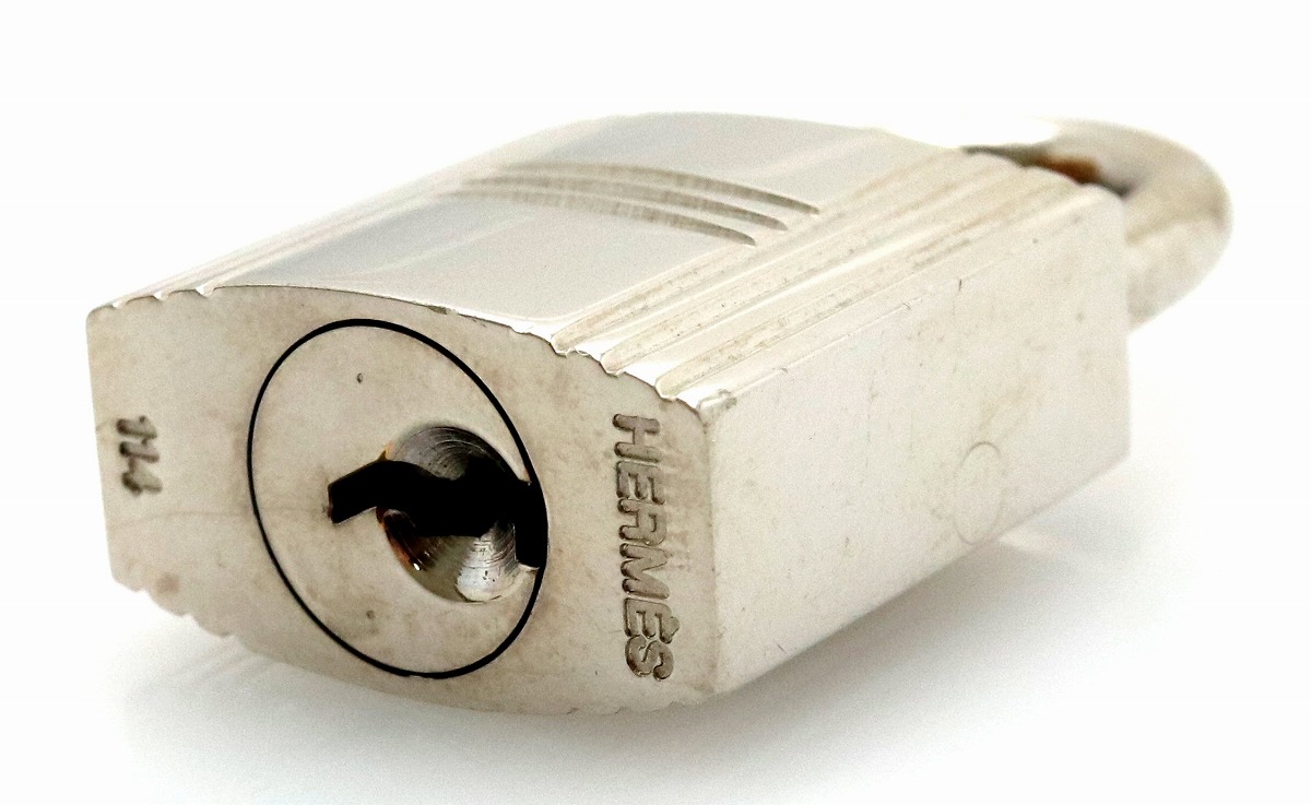 楽天市場】HERMES エルメス カデナ パドロック No.114 南京錠 鍵 カギ