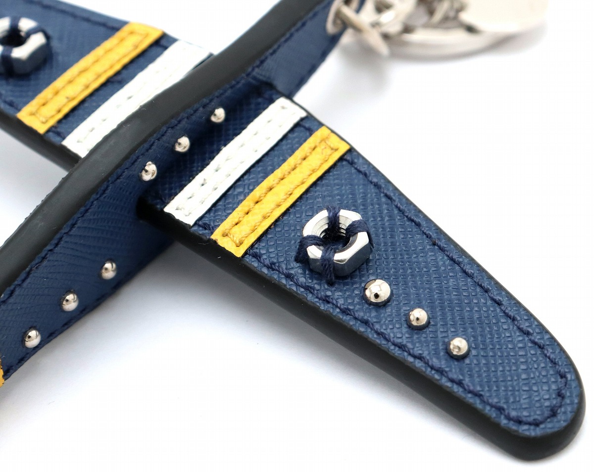 楽天市場】【新品未使用品】PRADA プラダ 飛行機 サフィアーノレザー