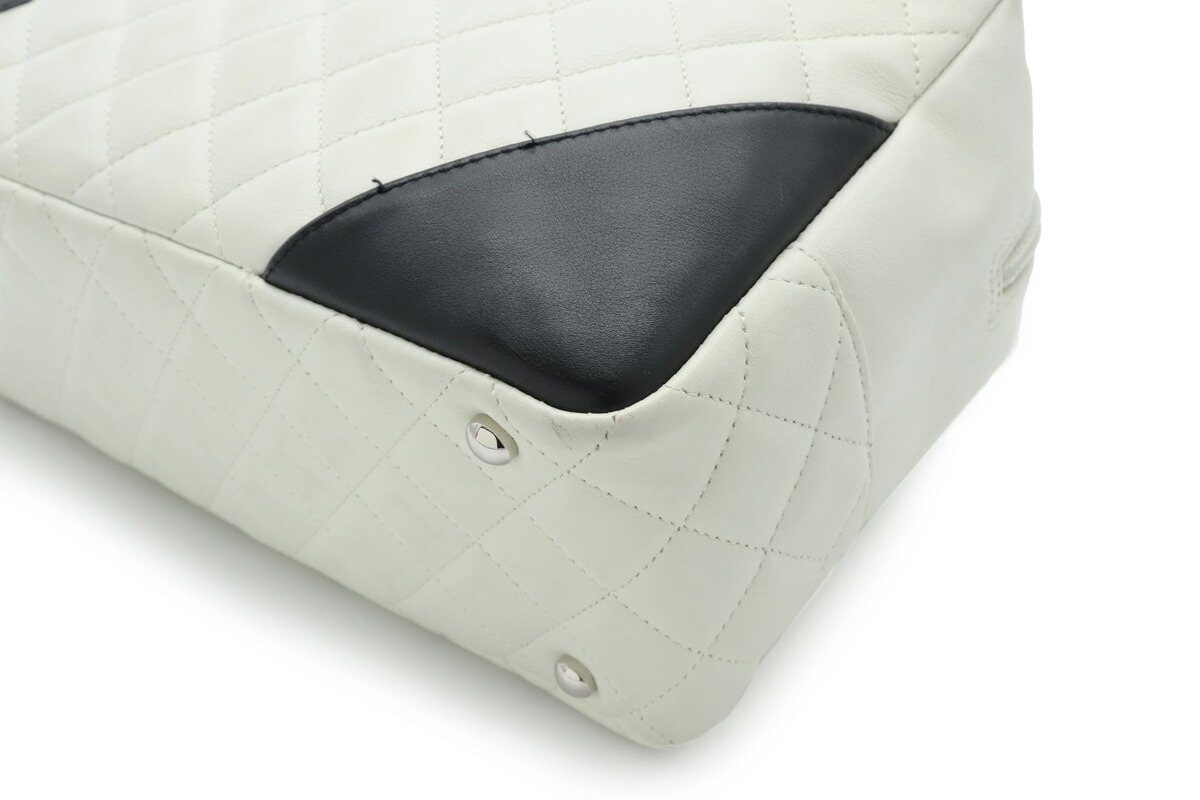 楽天市場】【バッグ】CHANEL シャネル カンボンライン ボウリング