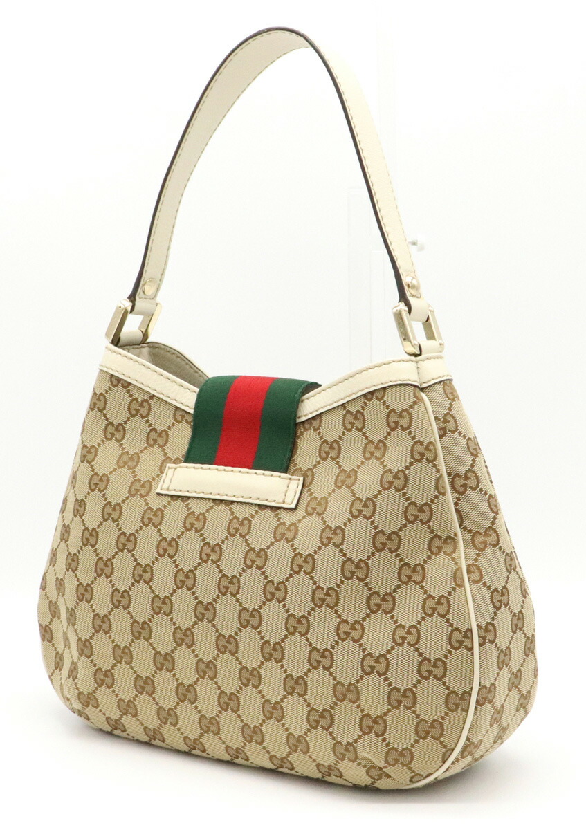 楽天市場】【バッグ】GUCCI グッチ GGキャンバス シェリーライン
