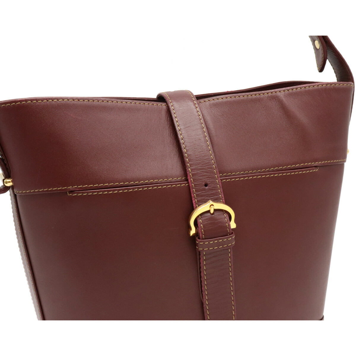 楽天市場】【バッグ】Cartier カルティエ マストライン バケツ型