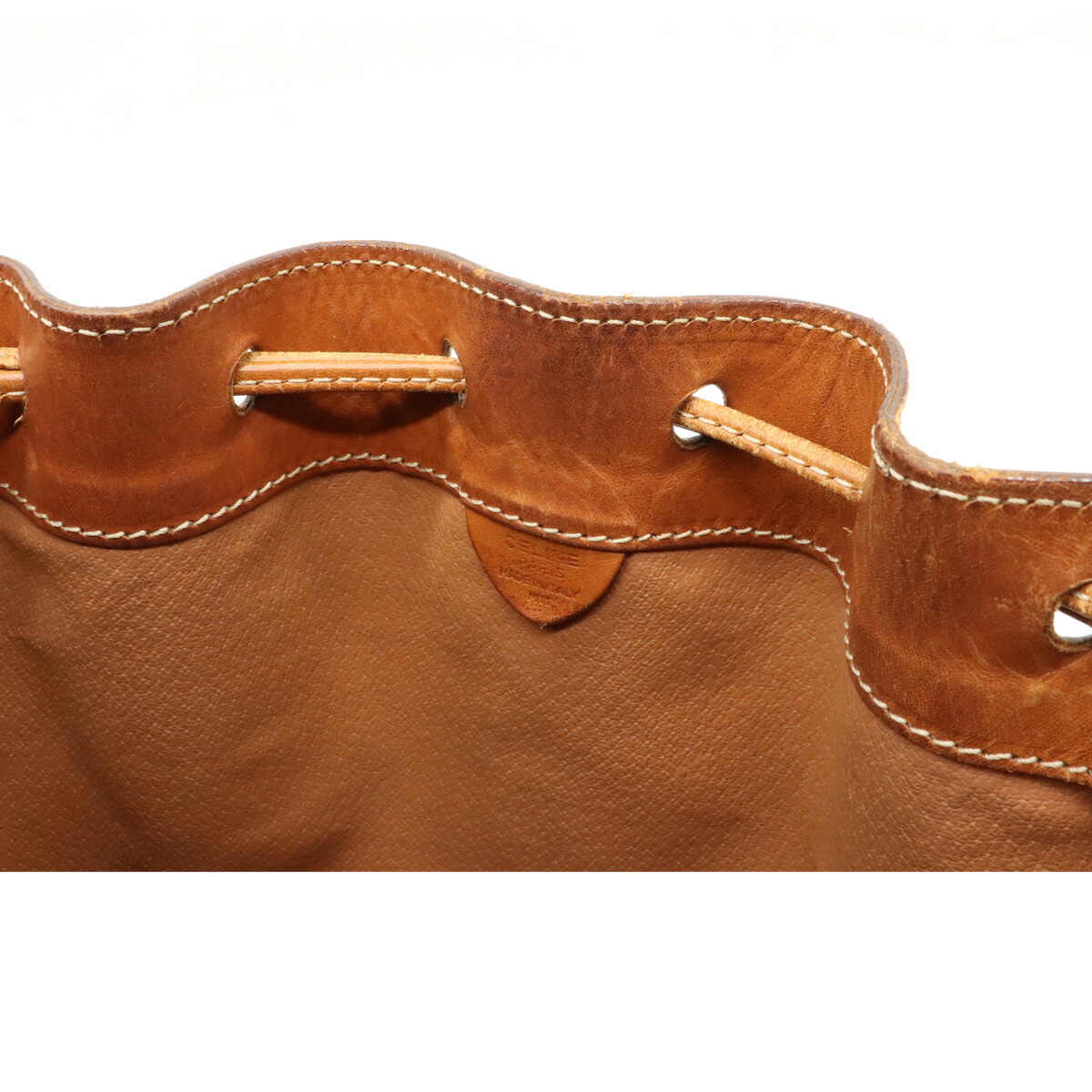 楽天市場】【バッグ】CELINE セリーヌ マカダム柄 巾着バッグ