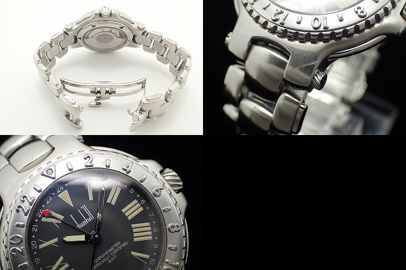 楽天市場】【ウォッチ】【OH済】dunhill ダンヒル ロンディニウム GMT