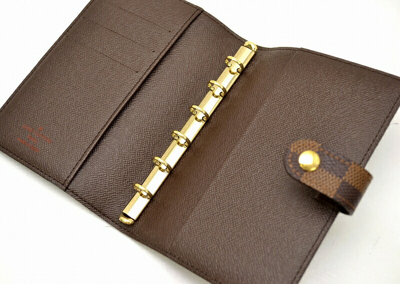 楽天市場】LOUIS VUITTON ルイ ヴィトン ダミエ アジェンダPM 手帳