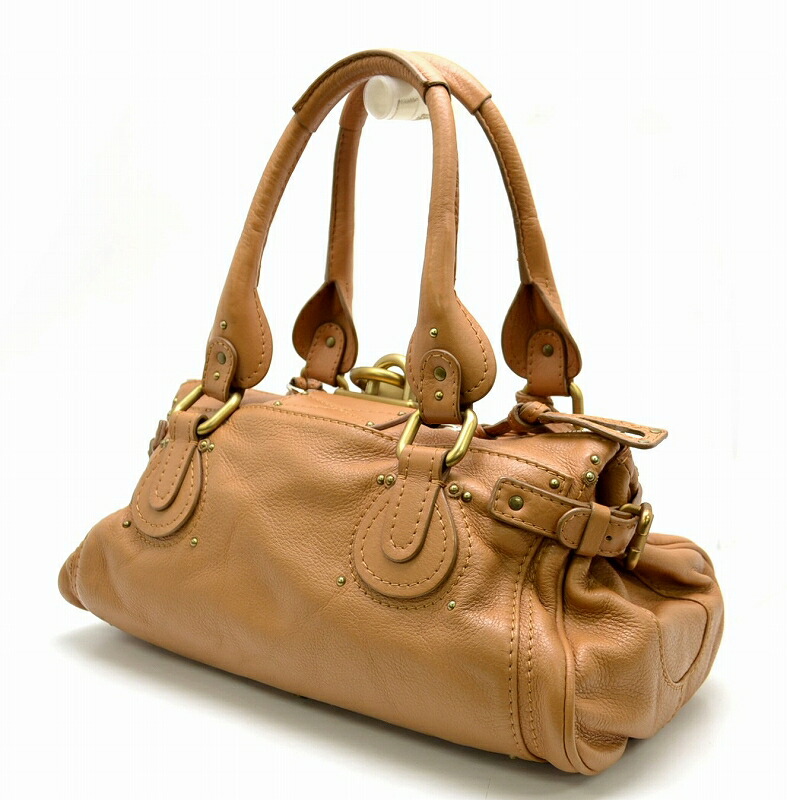 楽天市場】【中古】【バッグ】Chloe クロエ パディントン ハンドバッグ