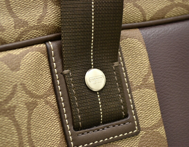 楽天市場】【バッグ】COACH コーチ シグネチャー 2WAY ビジネスバッグ