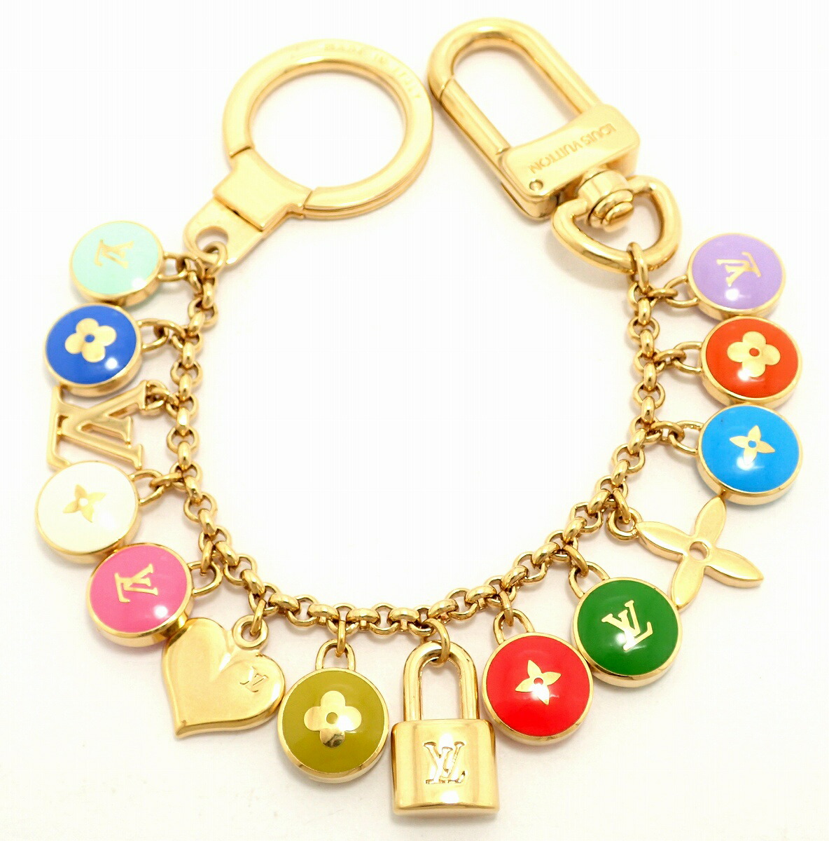 楽天市場】LOUIS VUITTON ルイ ヴィトン マルチカラー ポルトクレ