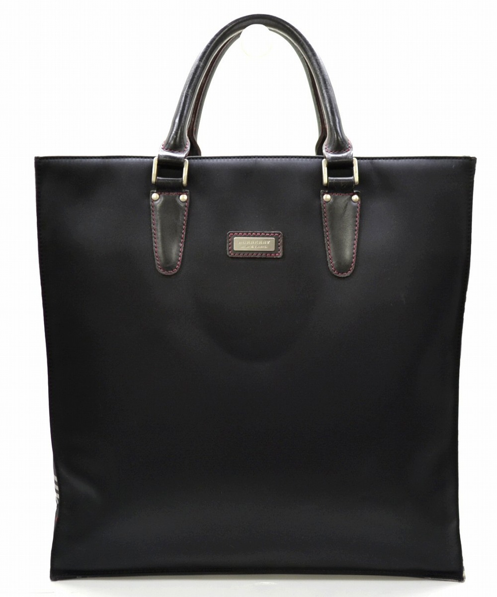 楽天市場】【バッグ】BURBERRY バーバリー ブラックレーベル トート