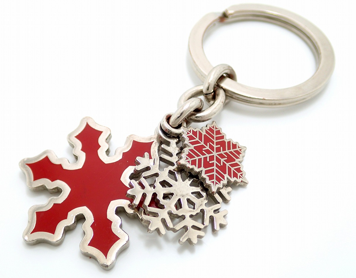 楽天市場】COACH コーチ スノーフレーク 雪の結晶 キーホルダー キー