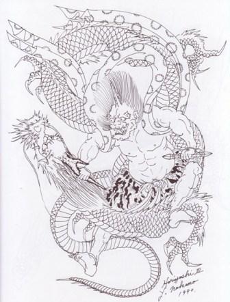 楽天市場】USA製 デザイン本 【 TATTOO DESIGNS OF JAPAN 三代目 彫