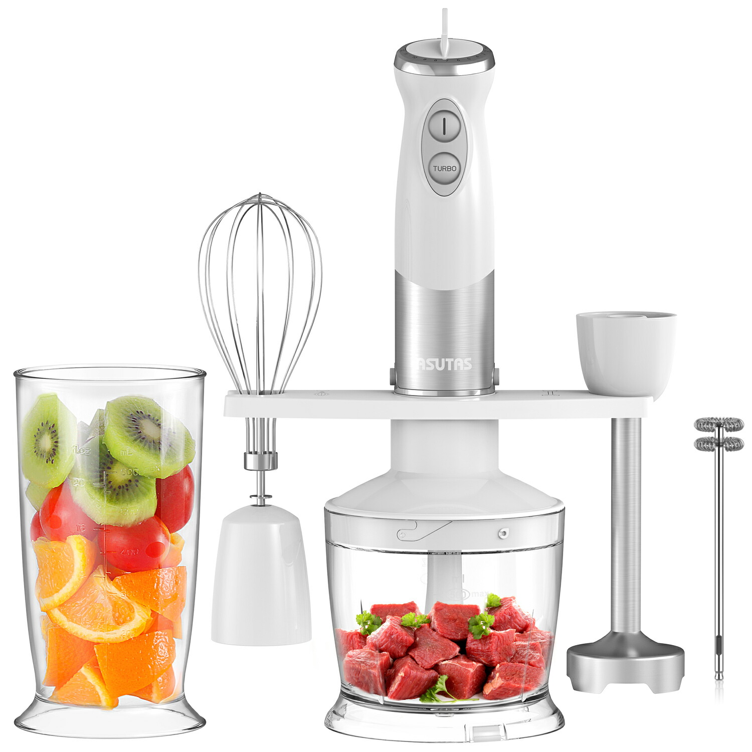 楽天市場】ASUTAS ハンドブレンダー 1台7役 強力 離乳食対応 時短料理
