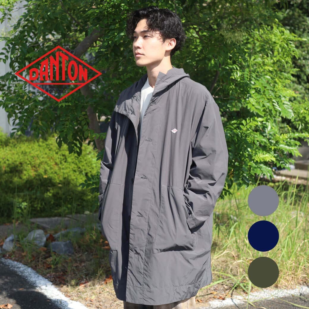楽天市場】DANTON ダントン アウター INSULATION HOODED COAT インス