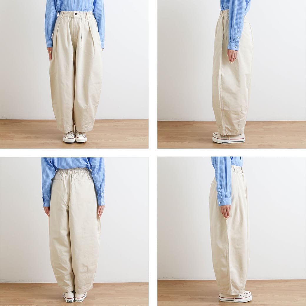 楽天市場】ハーベスティ HARVESTY コットン チノクロス サーカスパンツ