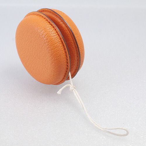 楽天市場】極希少 エルメス 綺麗です オレンジ レザー製 ヨーヨー