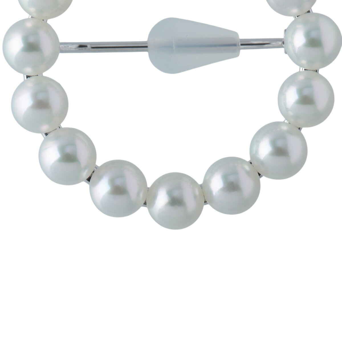 楽天市場】ミキモト パール サークル ブローチ アコヤパール4.4mm