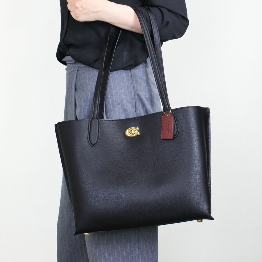 楽天市場】COACH（コーチ） ウィロウ トートバッグ C0689 B4/BK