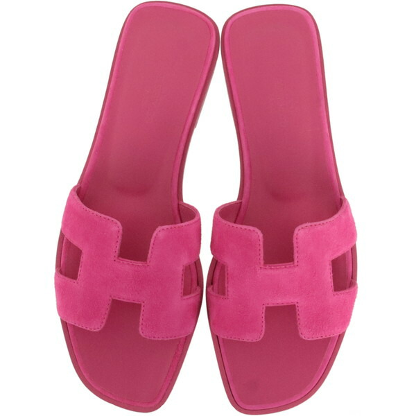 楽天市場】エルメス サンダル オラン 37サイズ 約24cm ヴェロア