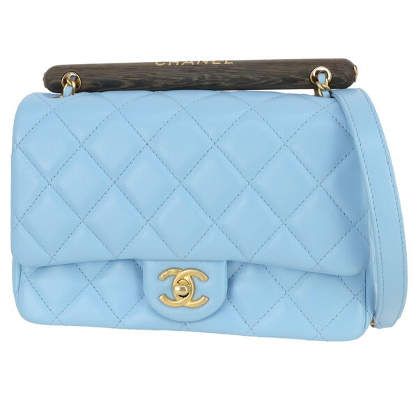 楽天市場】【未使用品】 シャネル チェーンショルダーバッグ ウッド