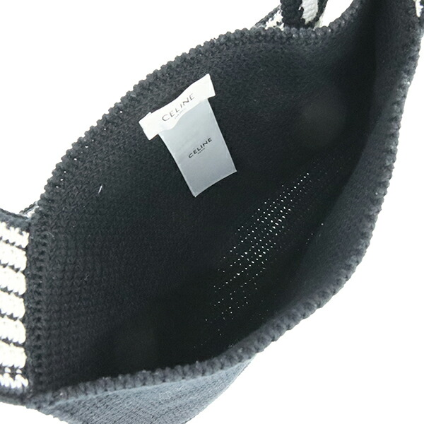 楽天市場】【未使用品】 セリーヌ ショルダーバッグ クロシェ コットン