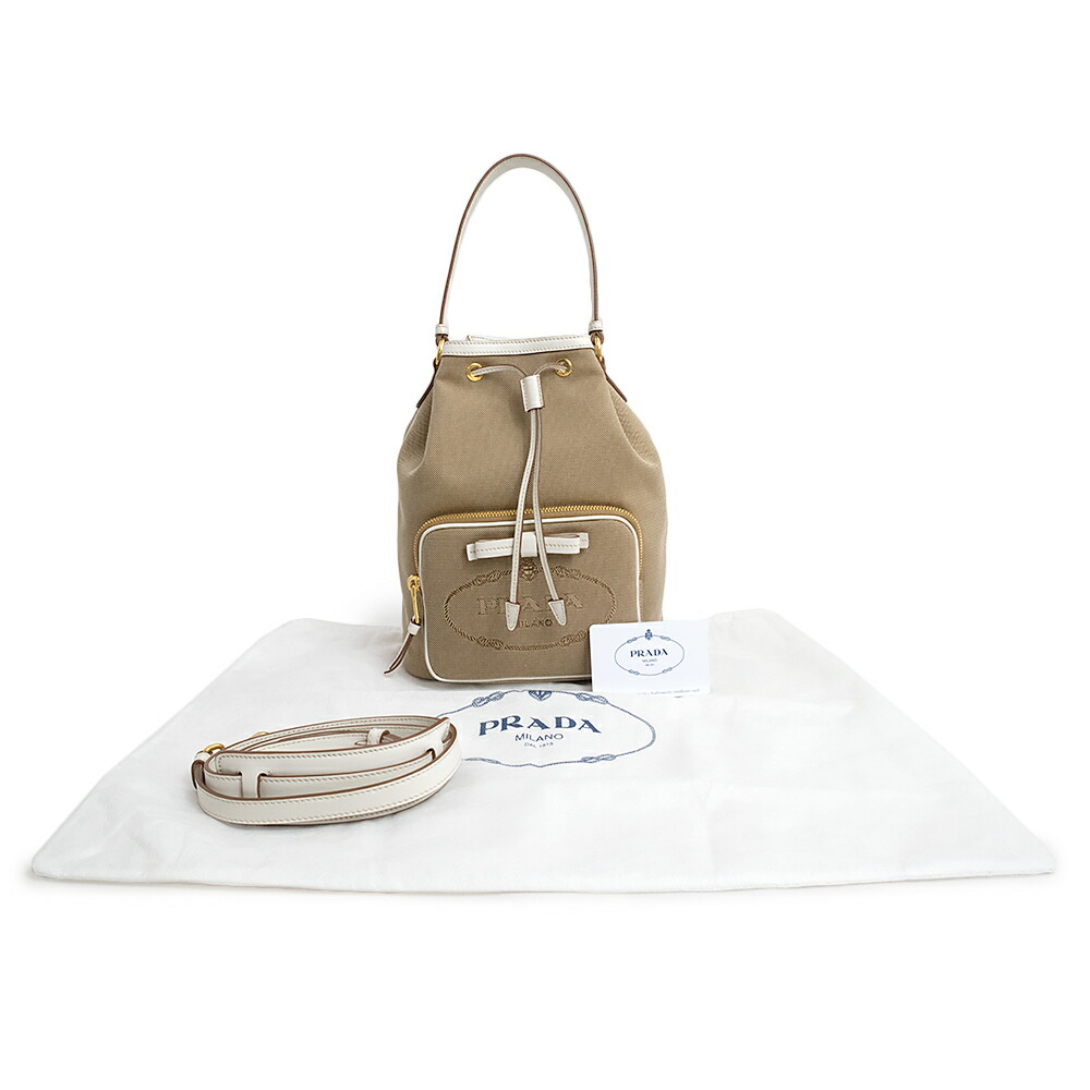 楽天市場】【未使用 展示品】プラダ PRADA ロゴジャガード 2way